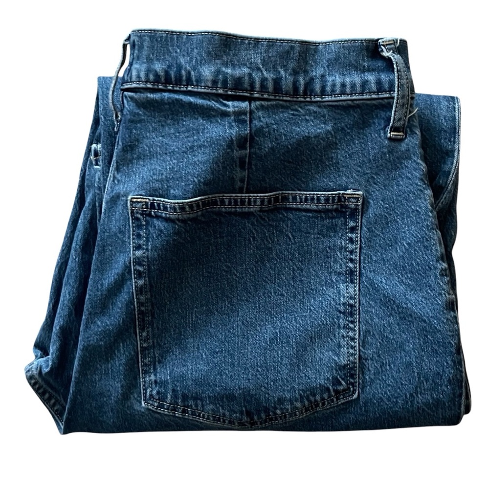 LAST CALL J Crew Full Length Wide Leg Jeans Women’s Size 31 Denim Blue